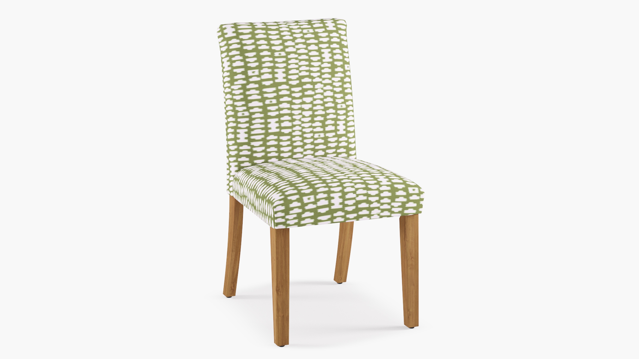 Classic Dining Chair, Olive Odalisque, Natural - Image 1