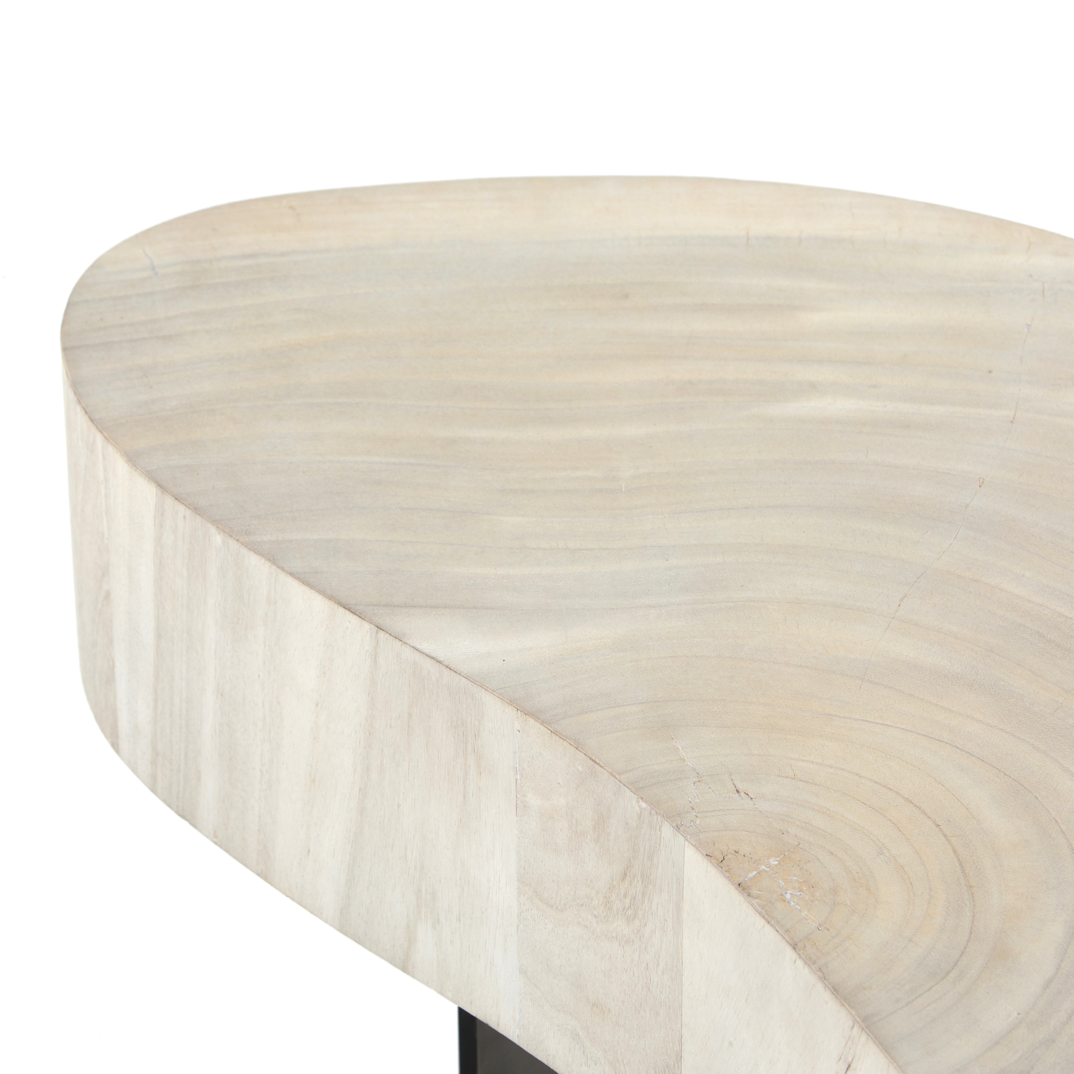 Avett Coffee Table Tall Piece-Bleached - Image 7
