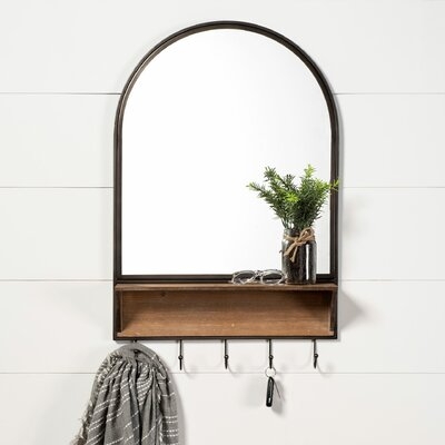 Samrat Neville Country with Shelves Accent Mirror - Image 0