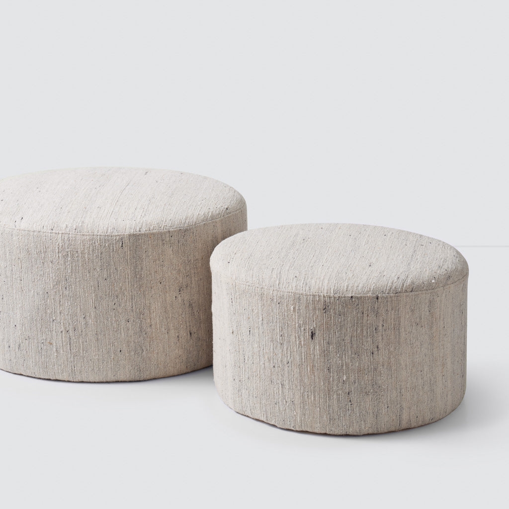 The Citizenry Sanjay Ottoman | Grey - Image 1