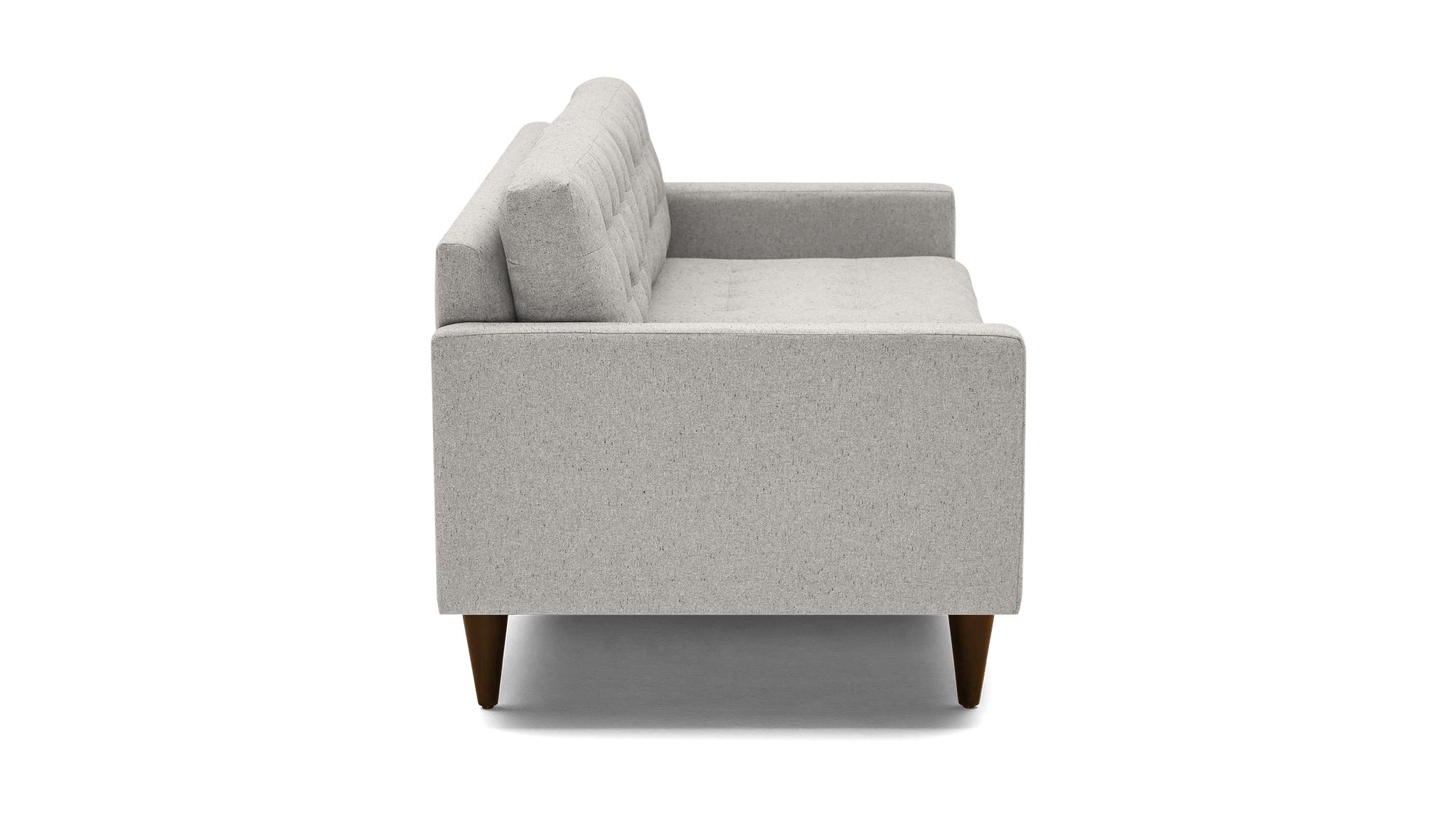 Beige/White Eliot Mid Century Modern Sofa - Merit Dove - Mocha - Image 2