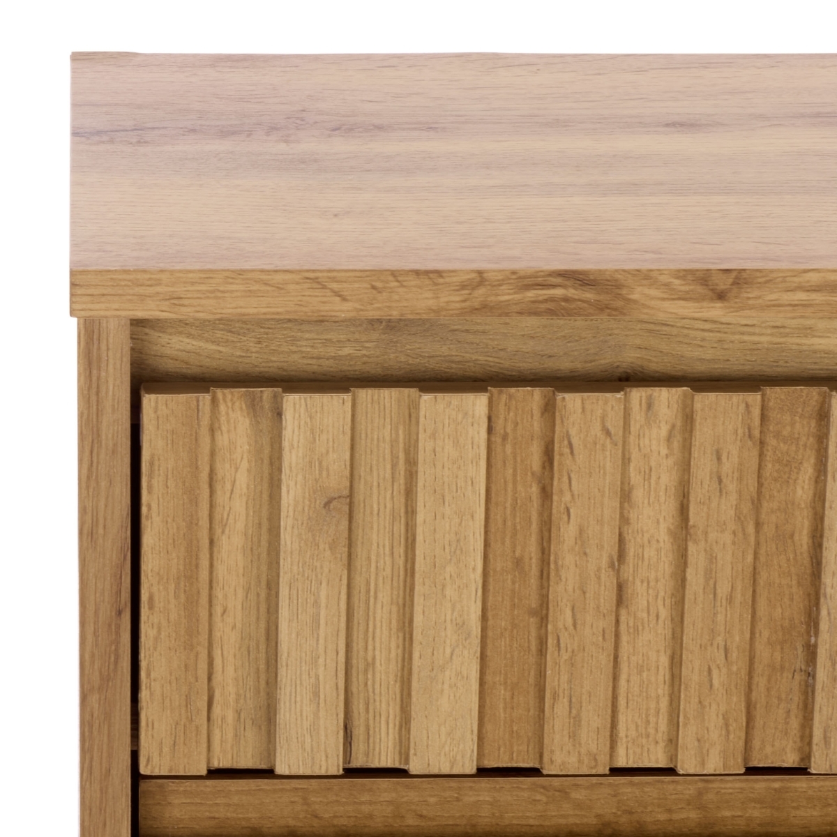 Sohan Shoe Rack - Oak - Safavieh - Image 2