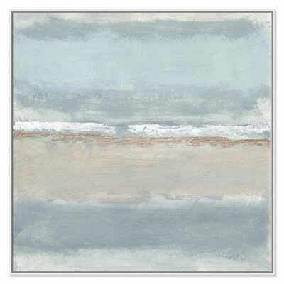 Dandelion 1 - Floater Frame Painting Print on Canvas - Image 0