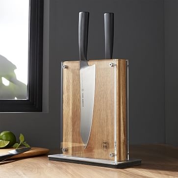 Schmidt Brothers Cutlery Midtown Knife Block, Acacia - Image 1