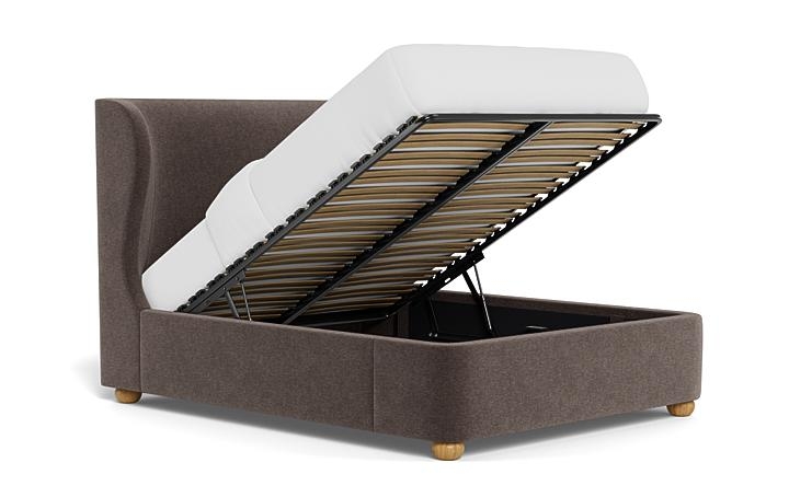 Maxwell Upholstered Bed with Storage Option - Image 1