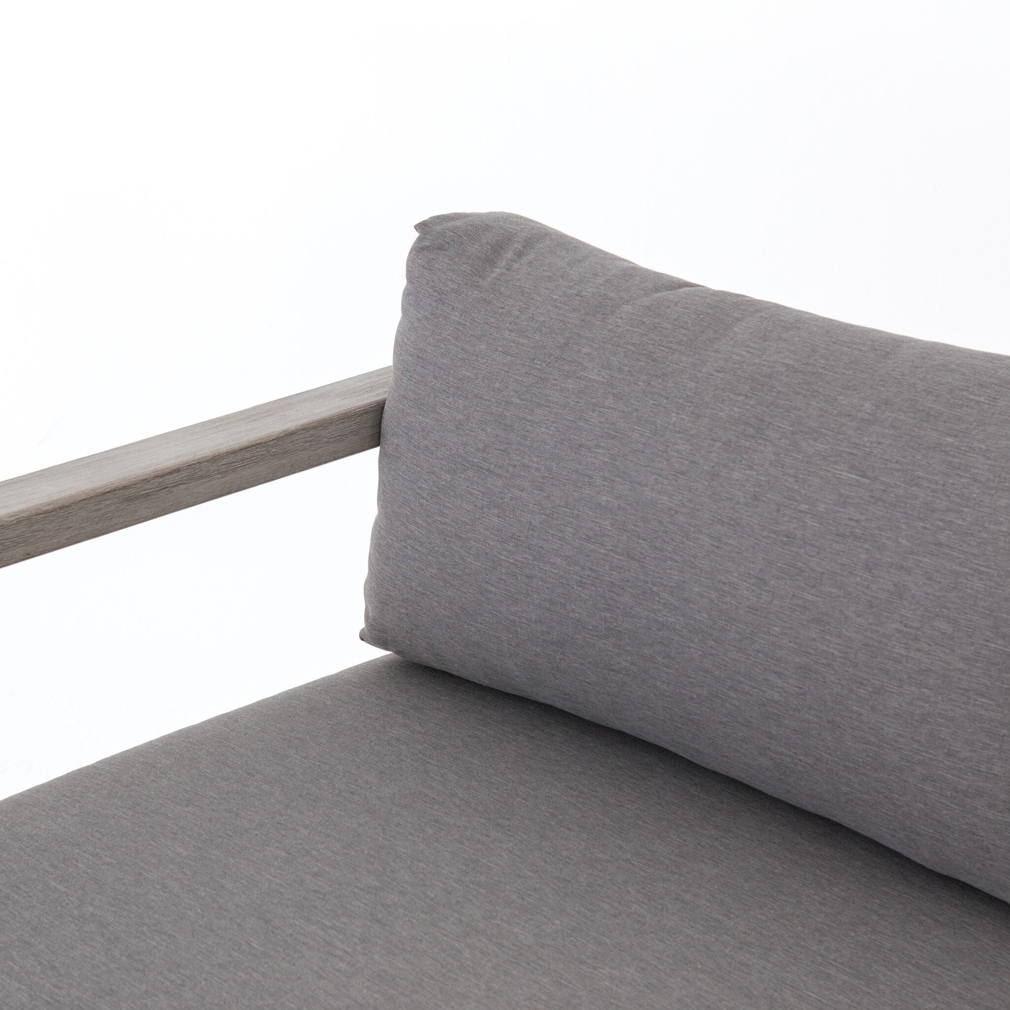 Sonoma Outdoor Sofa, Weathered Grey - Venao Charcoal - Image 9