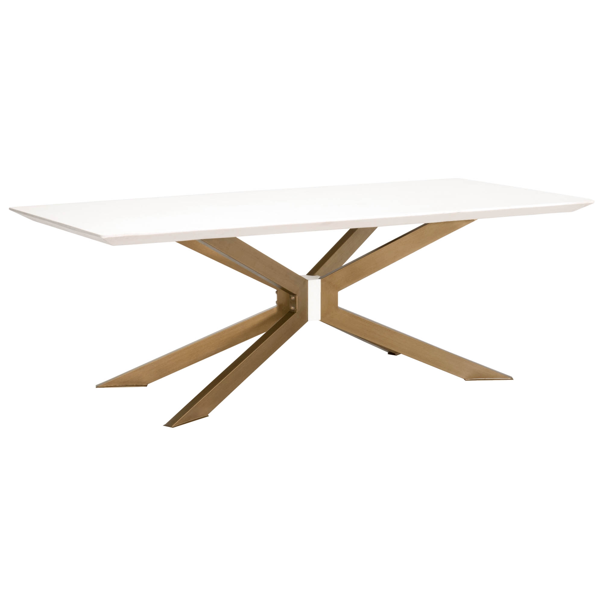 Industry Rectangle Concrete Dining Table - Image 1