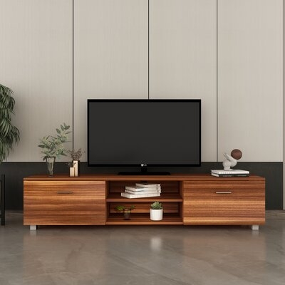 TV Stand For 70 Inch TV Stands, Media Console Entertainment Center Television Table - Image 0