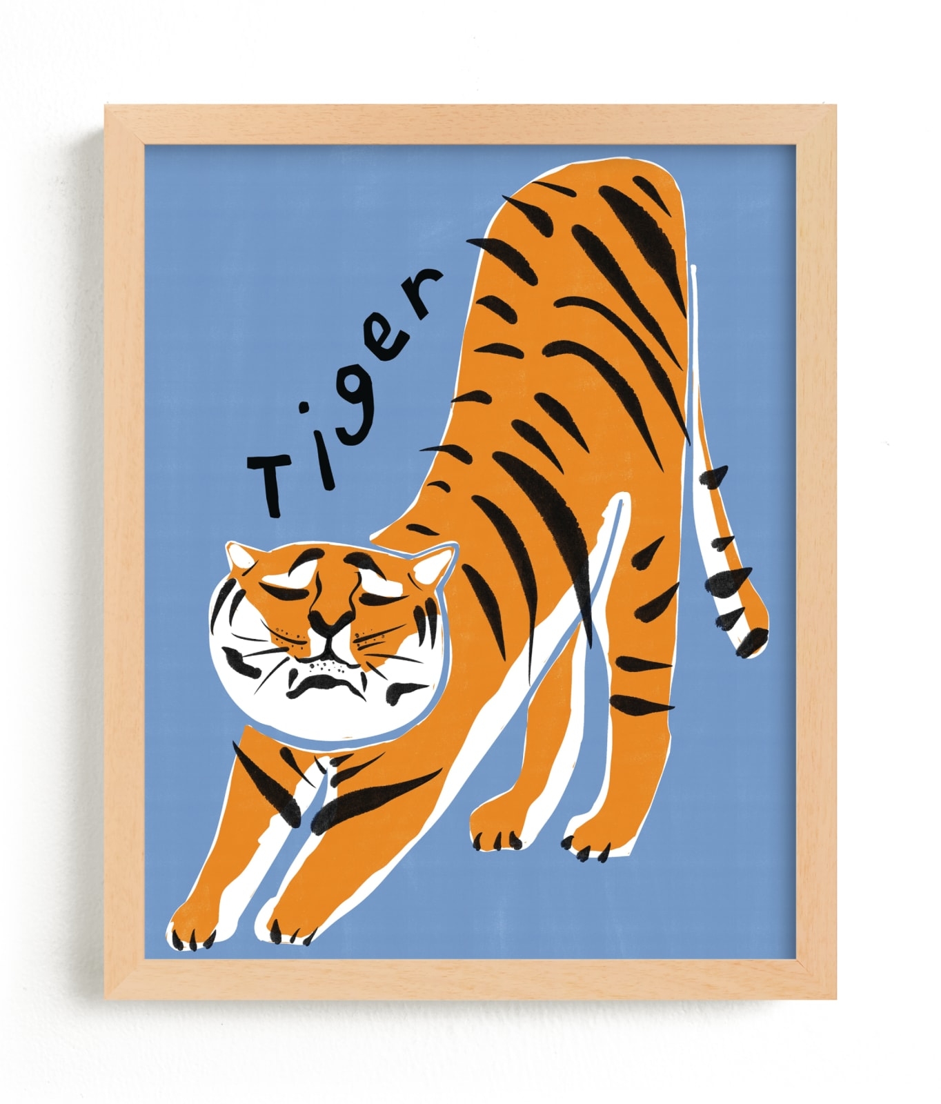 Tiger Yoga Limited Edition Fine Art Print 2 - Image 0