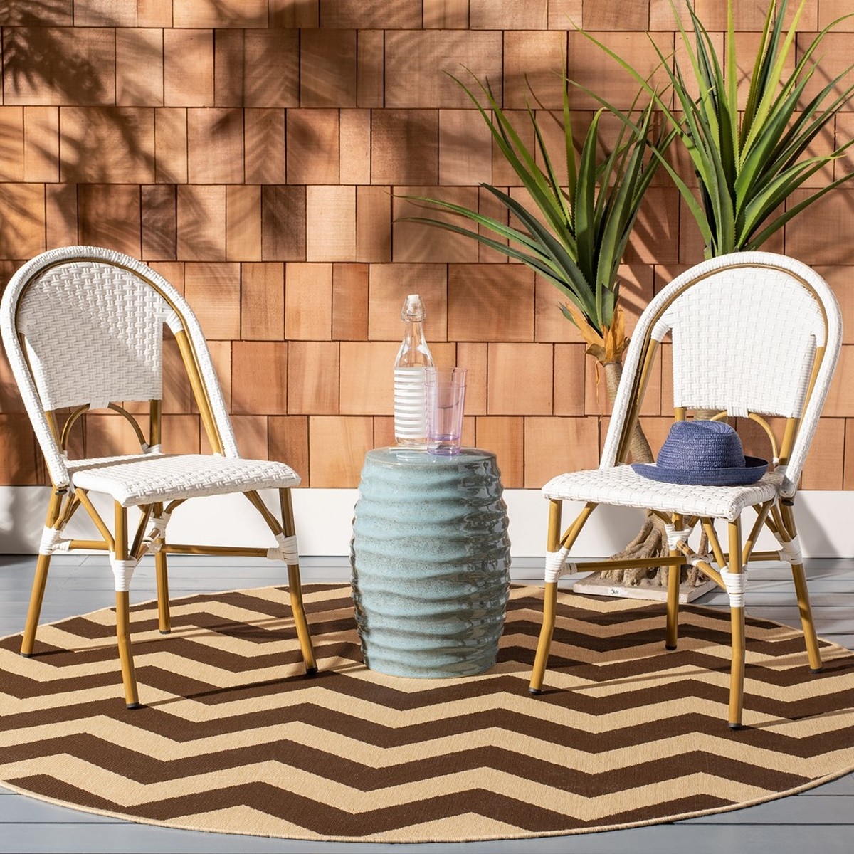 Salcha Side Chair - White - Safavieh - Image 1