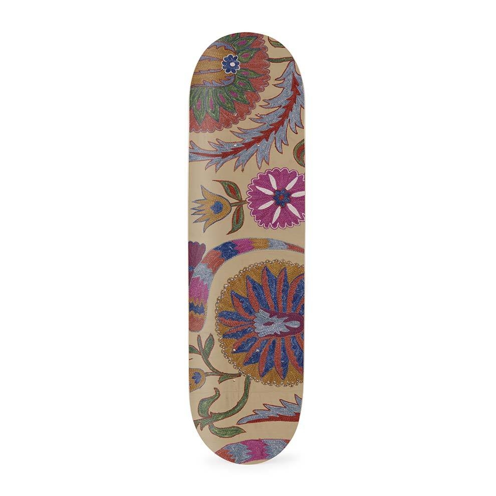 Bright Botanical Suzani Skateboard - Image 0