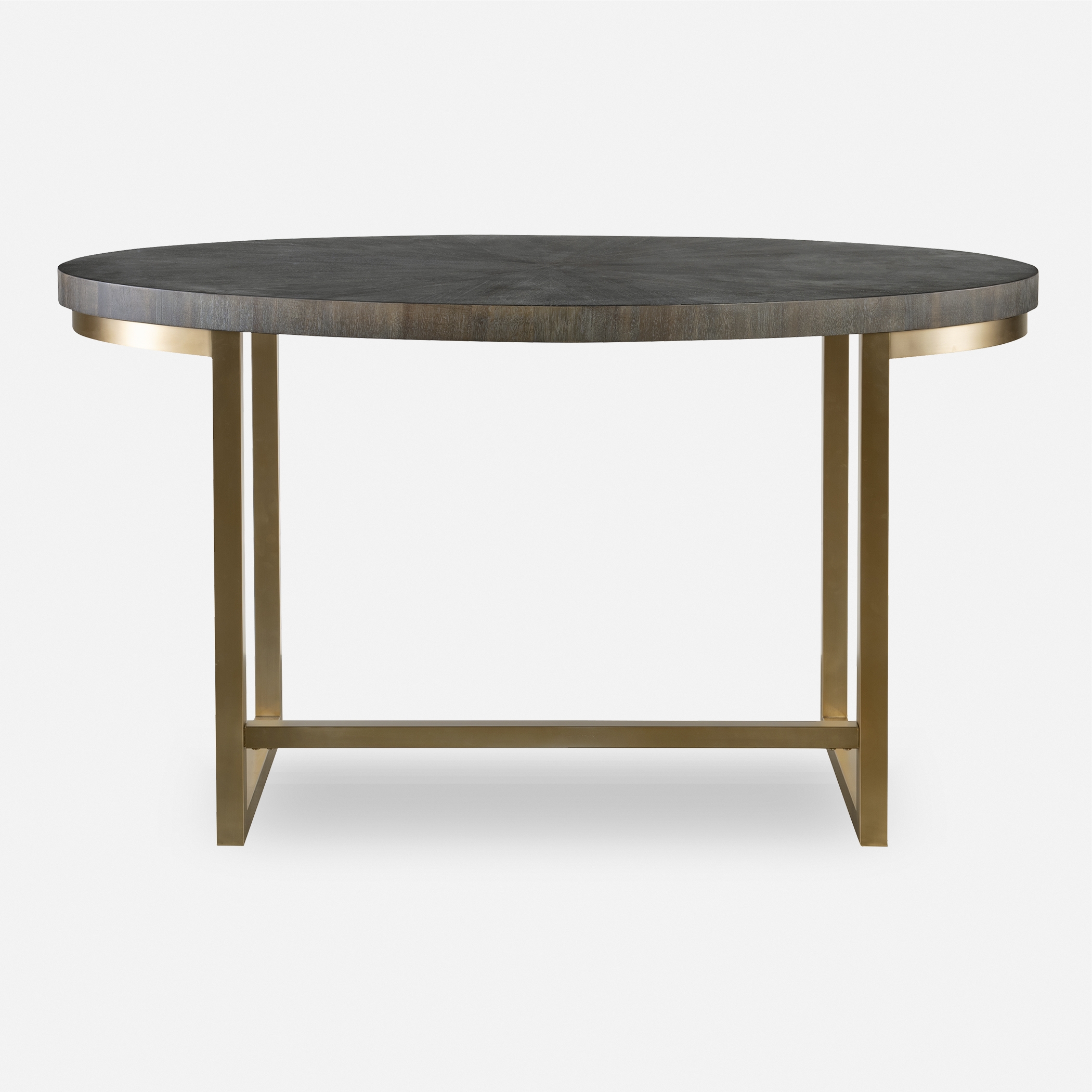 Taja Walnut Oval Desk - Image 0