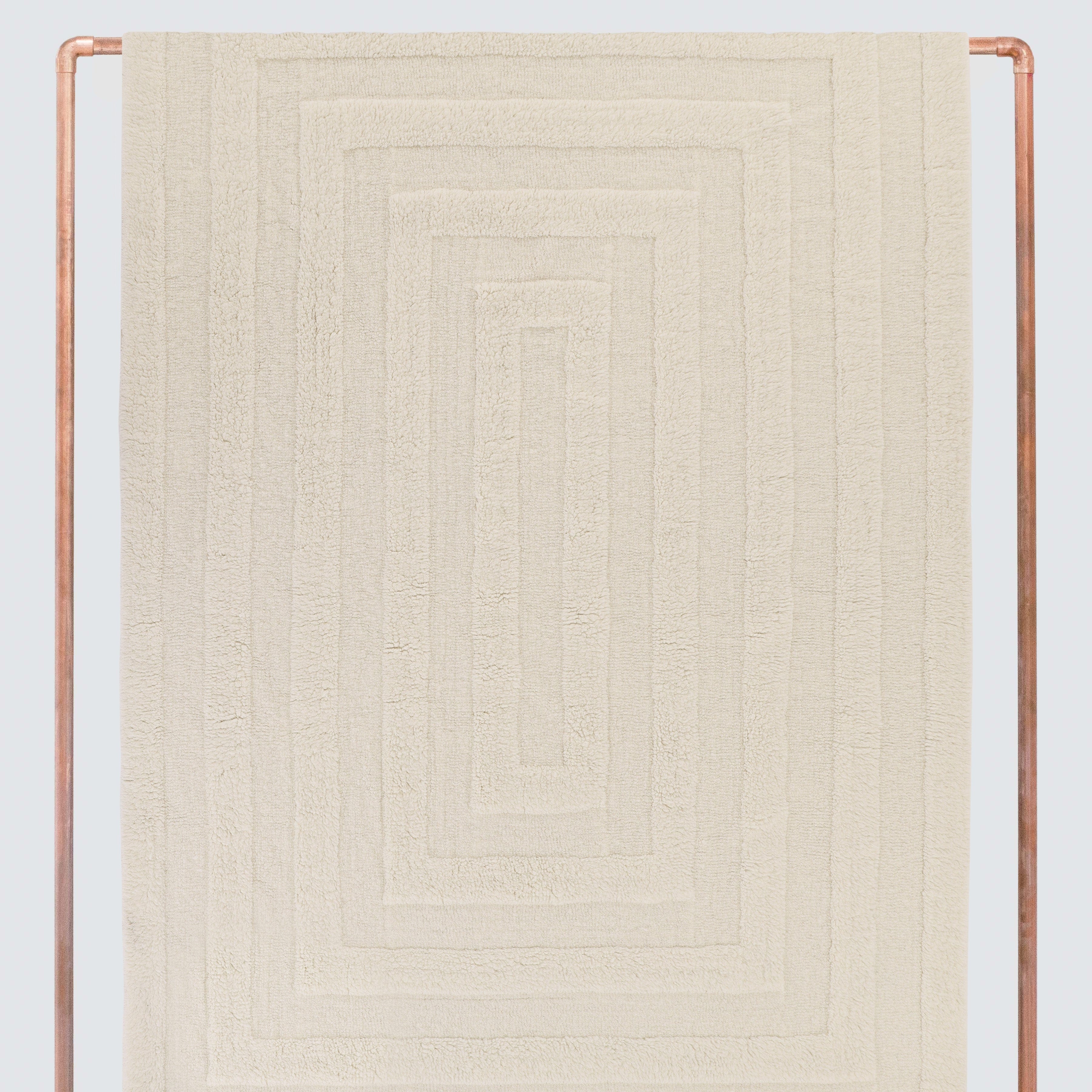 The Citizenry Aayat Washable Area Rug | 9' x 12' | Sand - Image 1