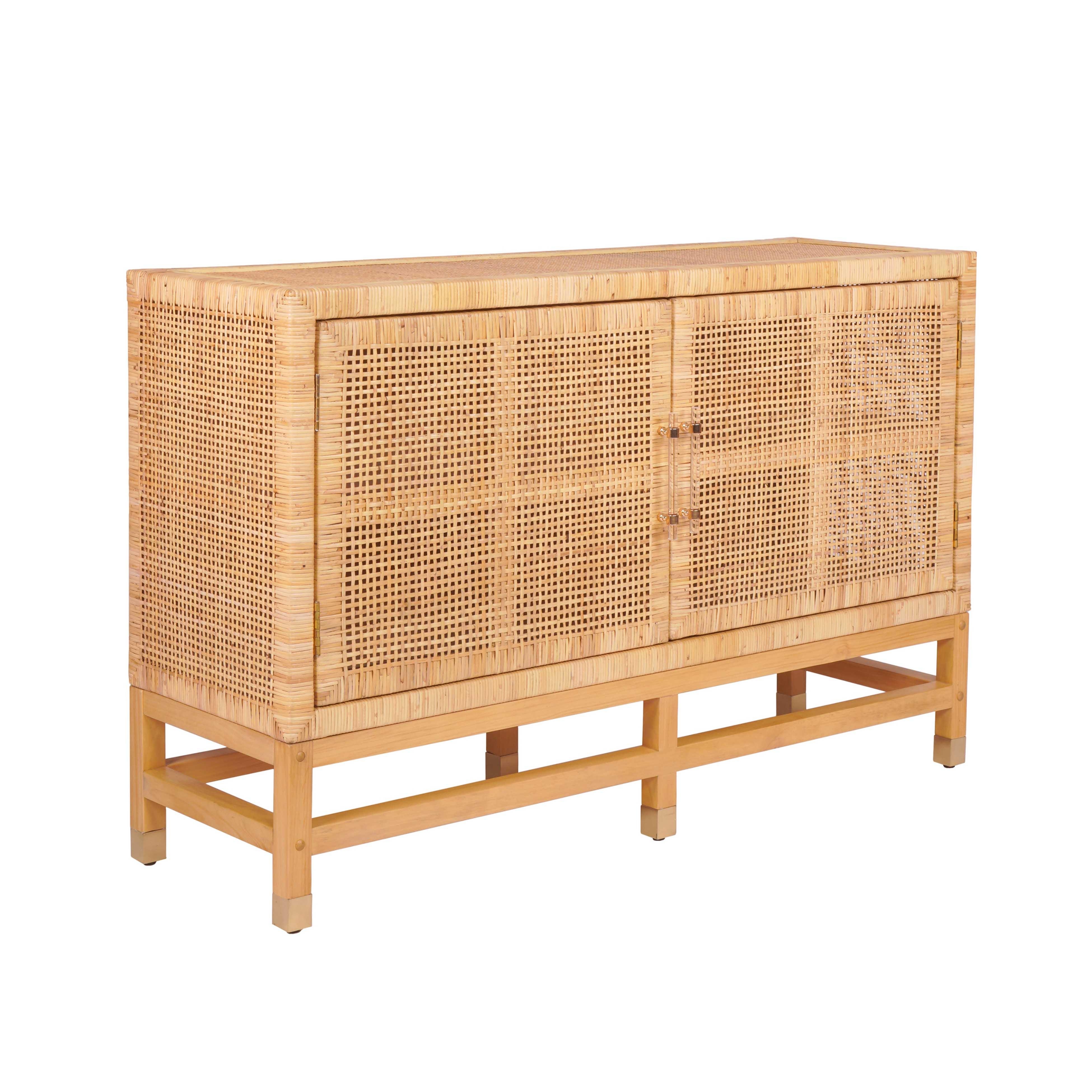 Amara Natural Woven Rattan Buffet - Image 1