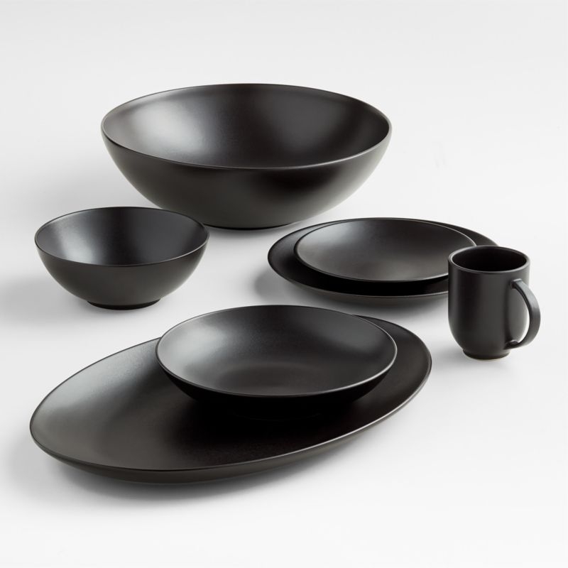 Craft 11.75-oz. Matte Black Stoneware Mug - Image 3