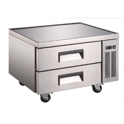 NSF Two Drawer 36In Refrigerated Case Chef Base - Image 0