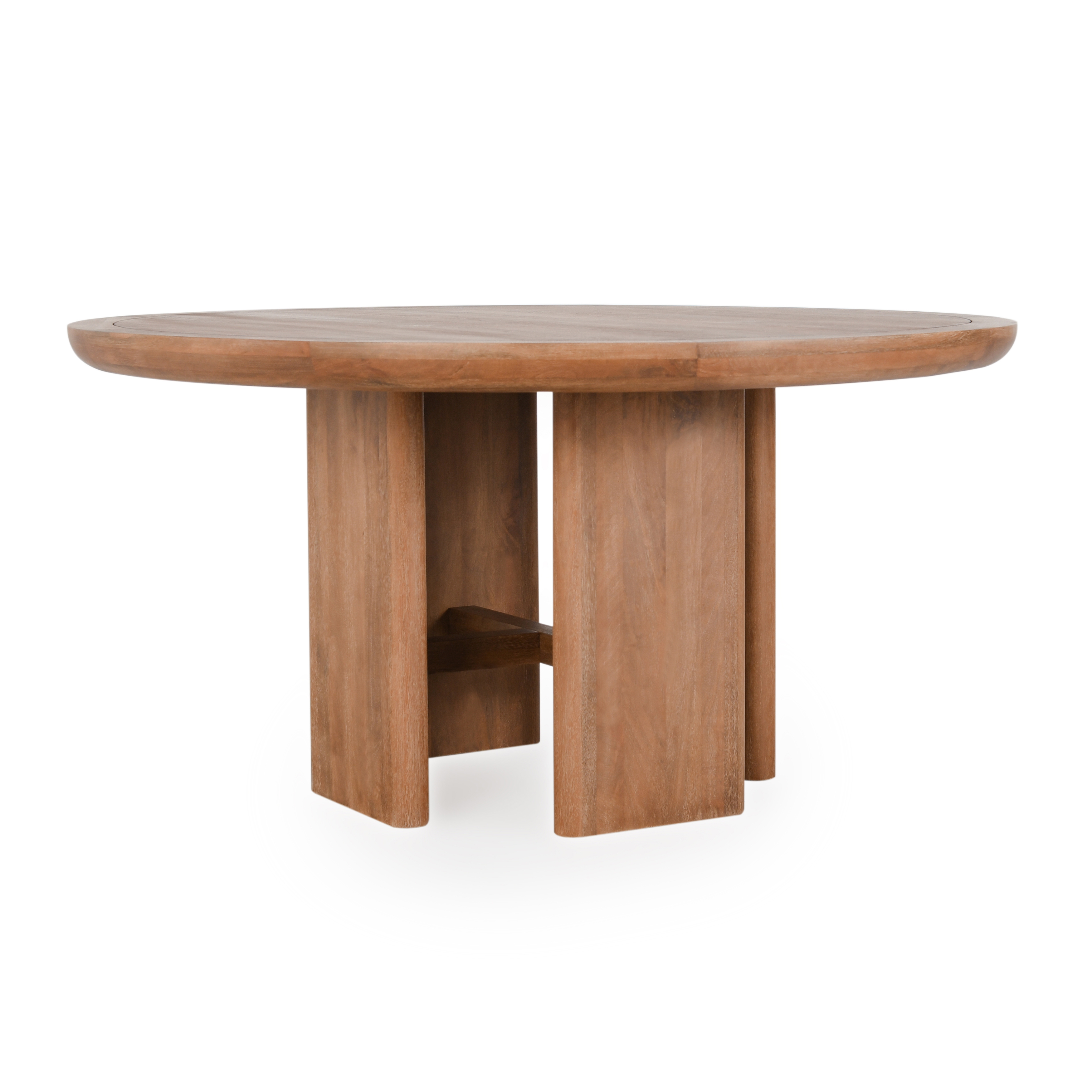 Selena 60" Round Dining Table Umber - Image 0
