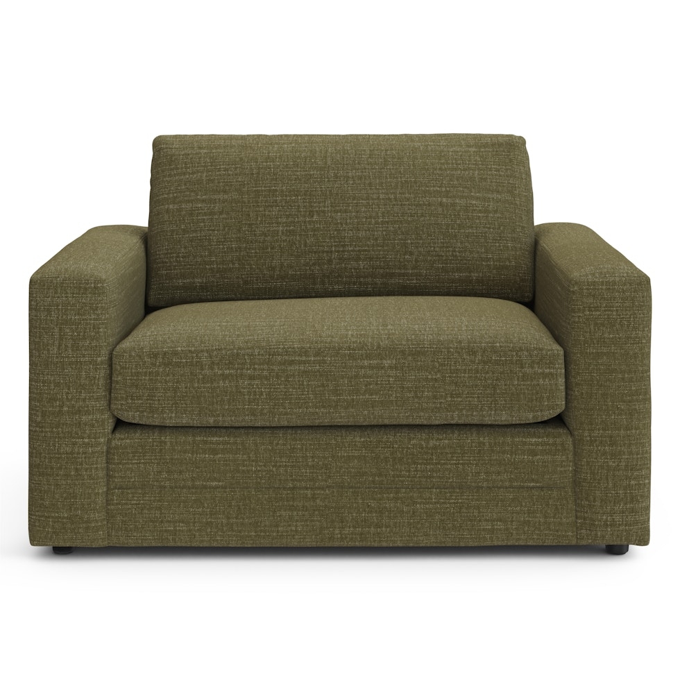 Riley 57.5" Sleeper Chair - Napa Moss - Image 2