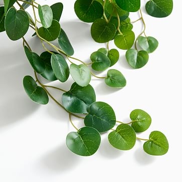 Faux Potted Trailing Leaf Plant, 25'' - Image 3