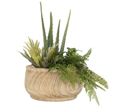Decorative Paulownia Wood Bowl - Image 3