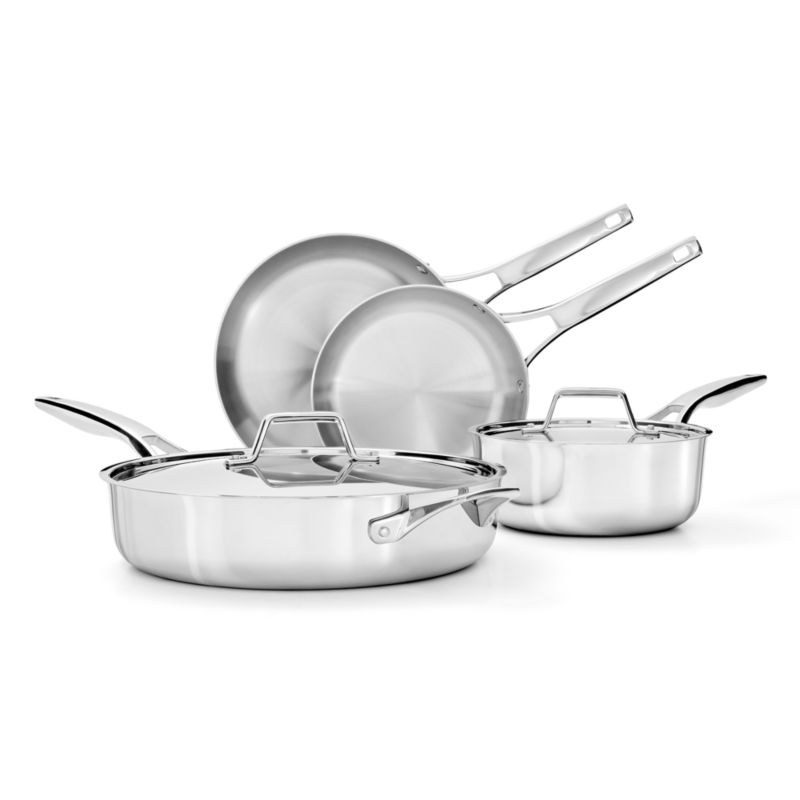 Calphalon ® Premier Stainless Steel 6-Piece Cookware Set - Image 2