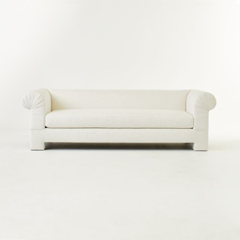 Straight Rolled-Arm Sofa - Image 2