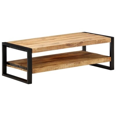 Charley Sled Coffee Table with Storage - Image 0