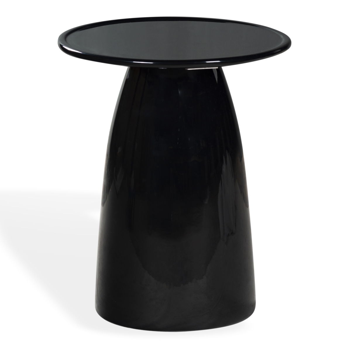 Stephan Concrete Accent Table - Black - Image 0