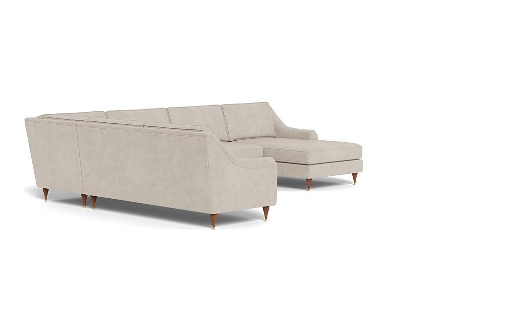 Alexander 4-Piece (5-Seat) Corner Sectional Sofa with Right Chaise - Image 1