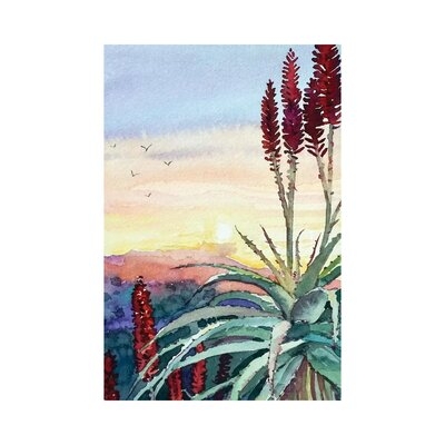 Topanga Sunset #4 by Luisa Millicent - Wrapped Canvas Print - Image 0