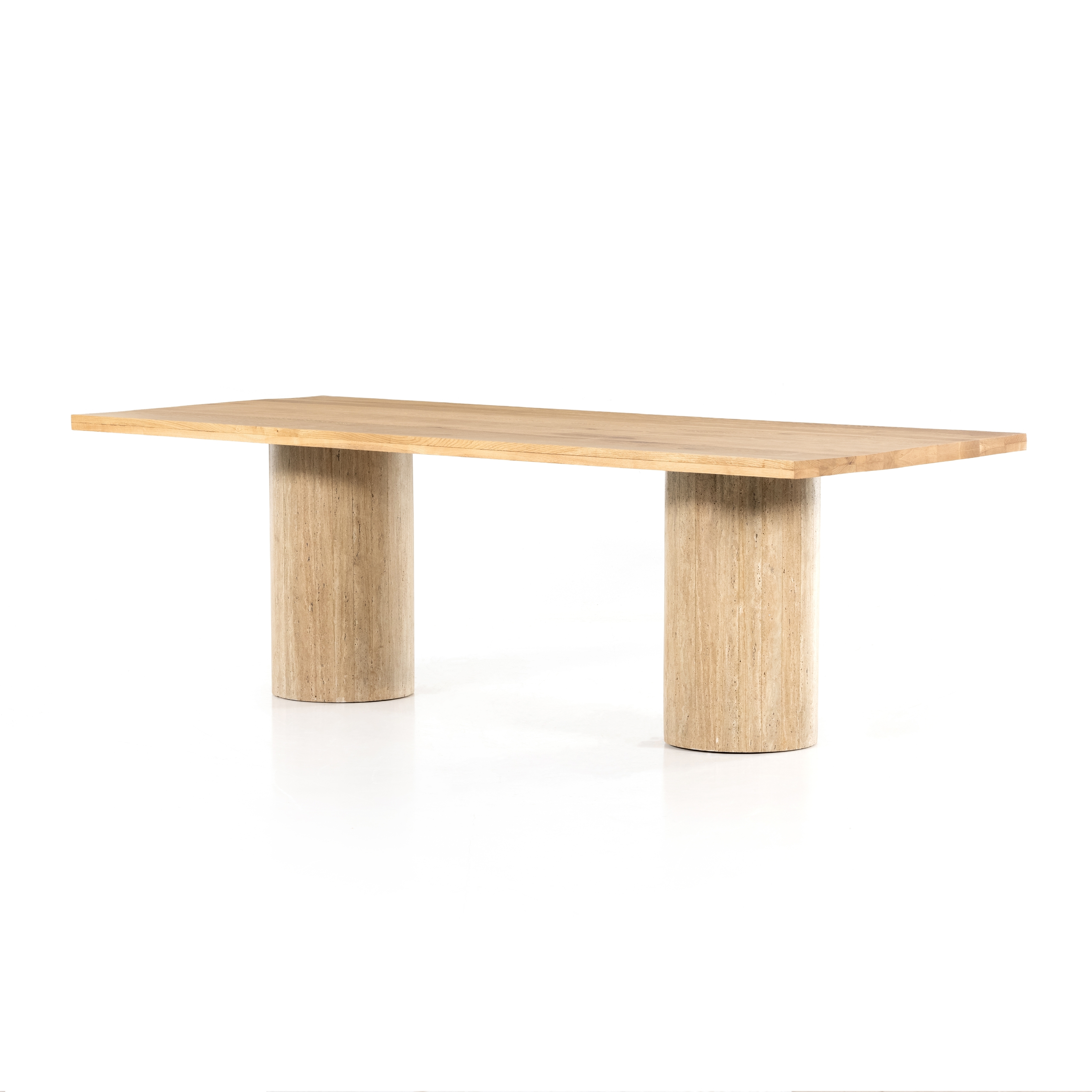 Malia Dining Table-Natural Oak - Image 0