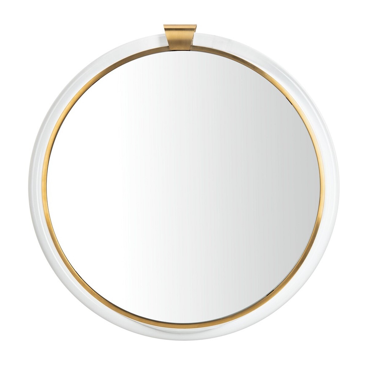 Donzel Acrylic Mirror - Brass - Image 0