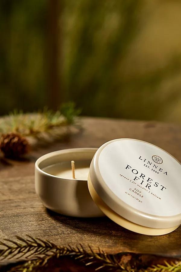 Tin Candle, Forest Fir - Image 0