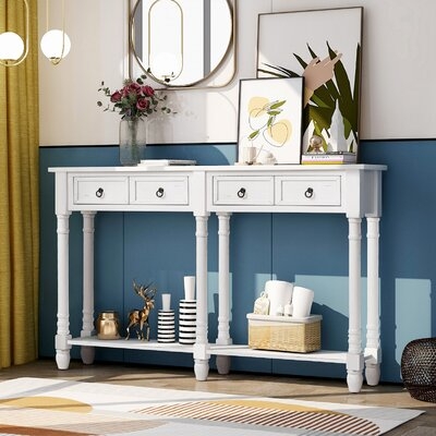 Aquin Console Table Sofa Table With Storage Console Tables For Entryway - Image 0