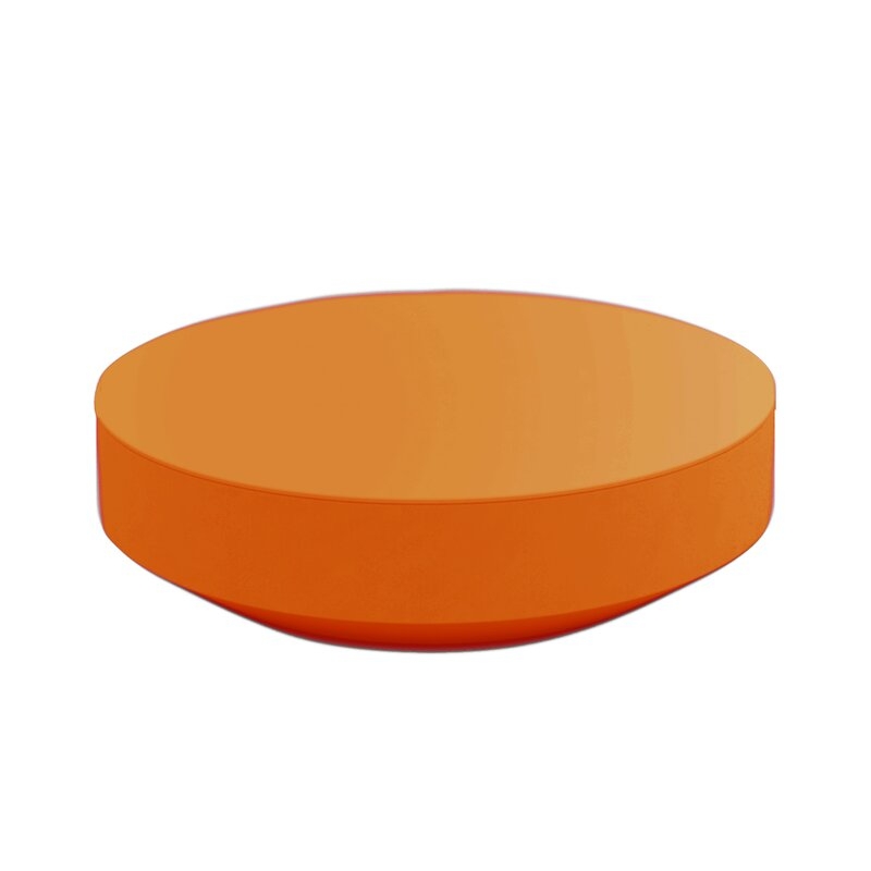 Vondom Vela Plastic Coffee Table Color: Orange - Image 0