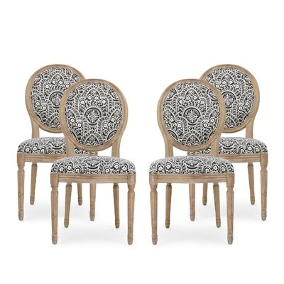 King Louis Back Side Chair (Set of 4) - Image 0