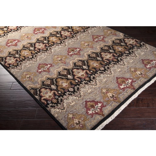 Cambridge Brown Indoor 9' x 13' Handmade Rug - Image 2