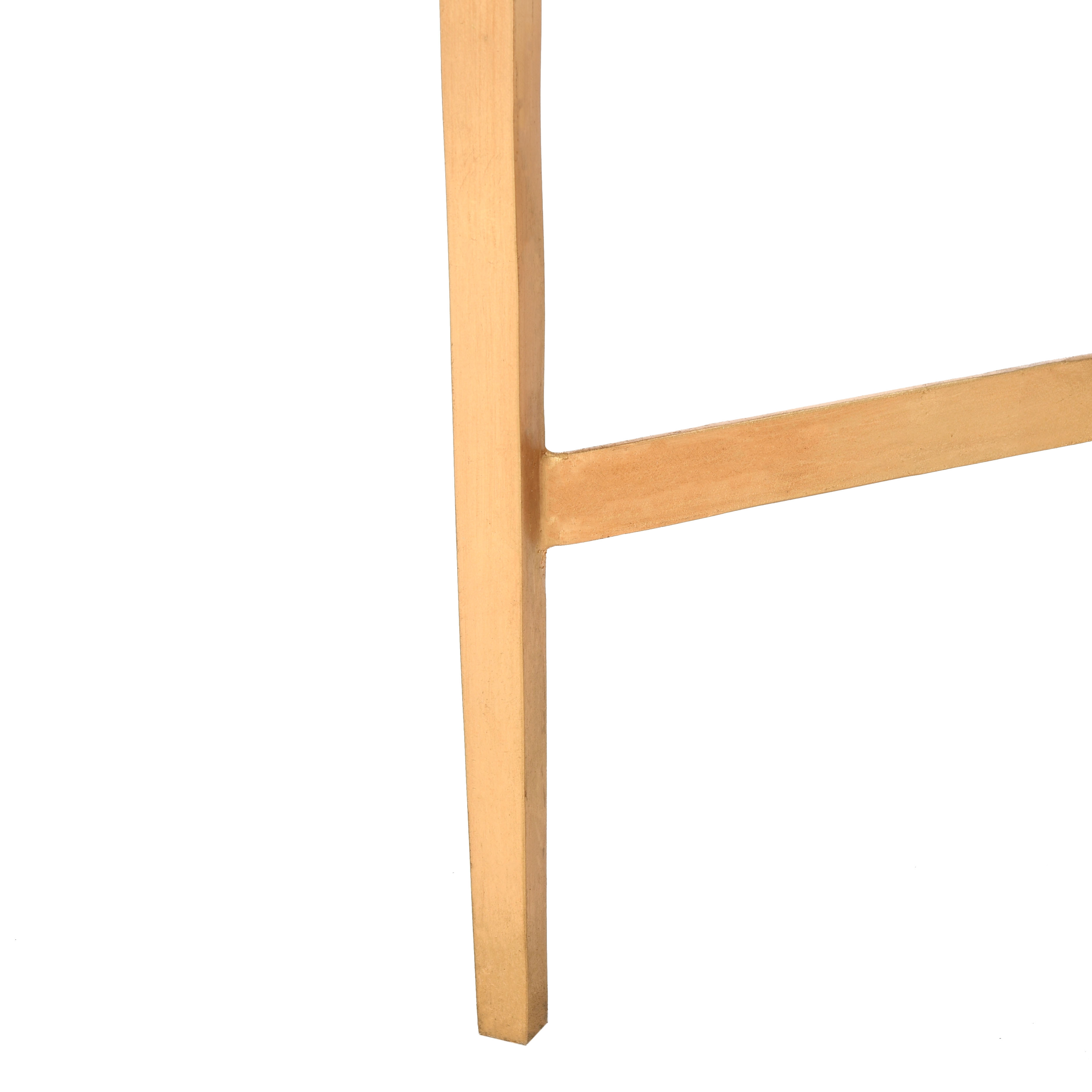 Mieka Glass Cocktail Table - Gold - Safavieh - Image 4