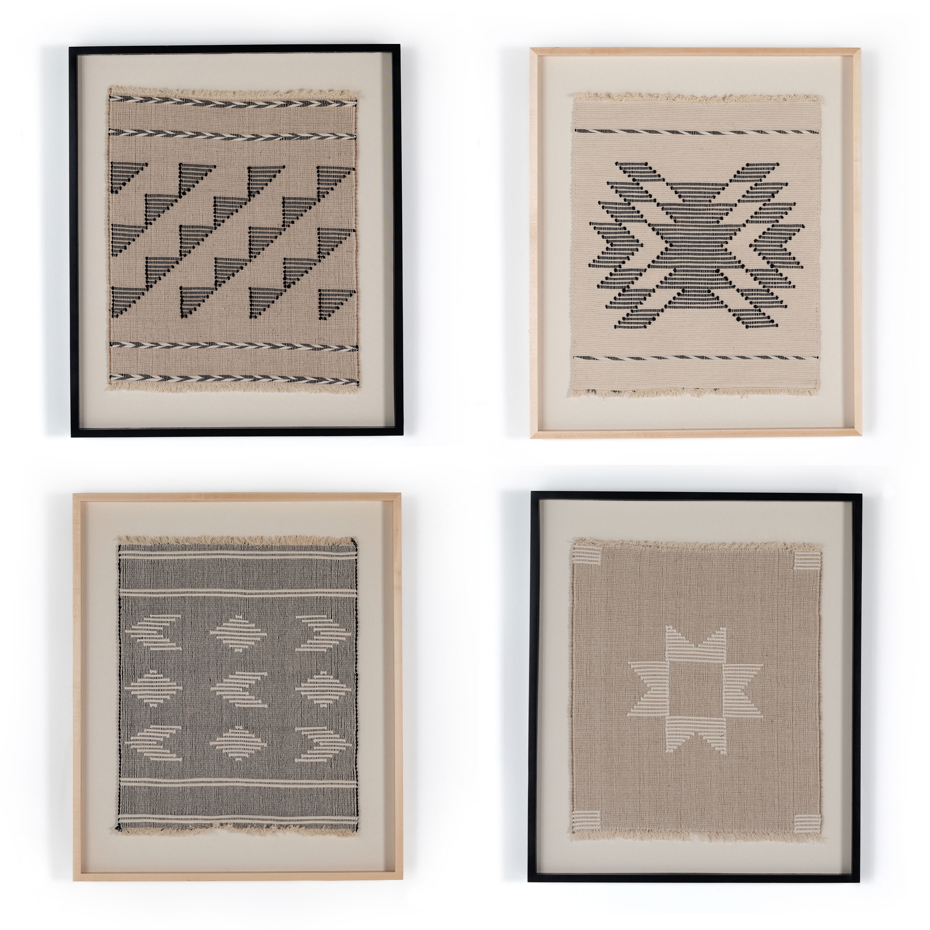 Nadim Framed Textile Set Of 4 - Image 0