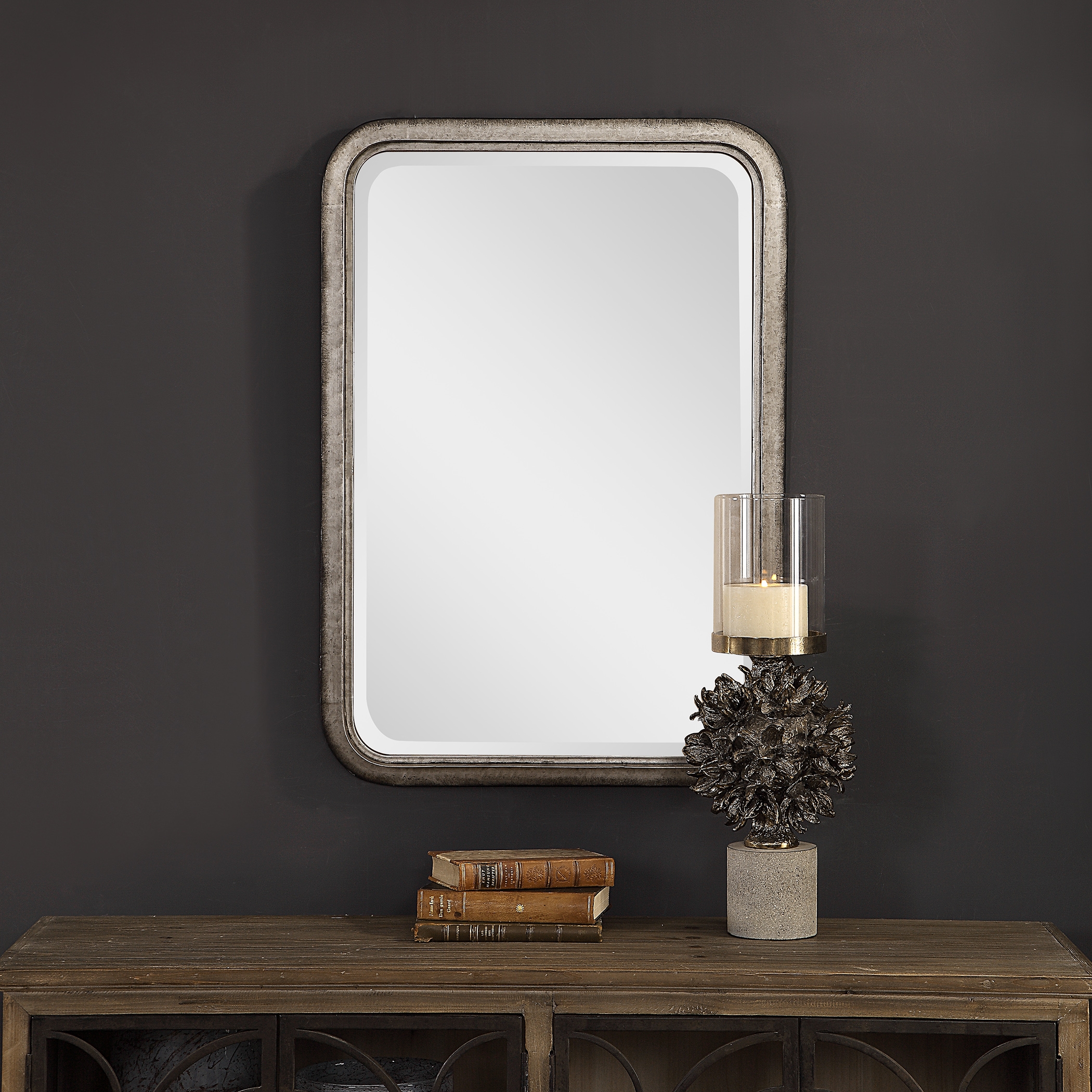 Madox Industrial Mirror - Image 0