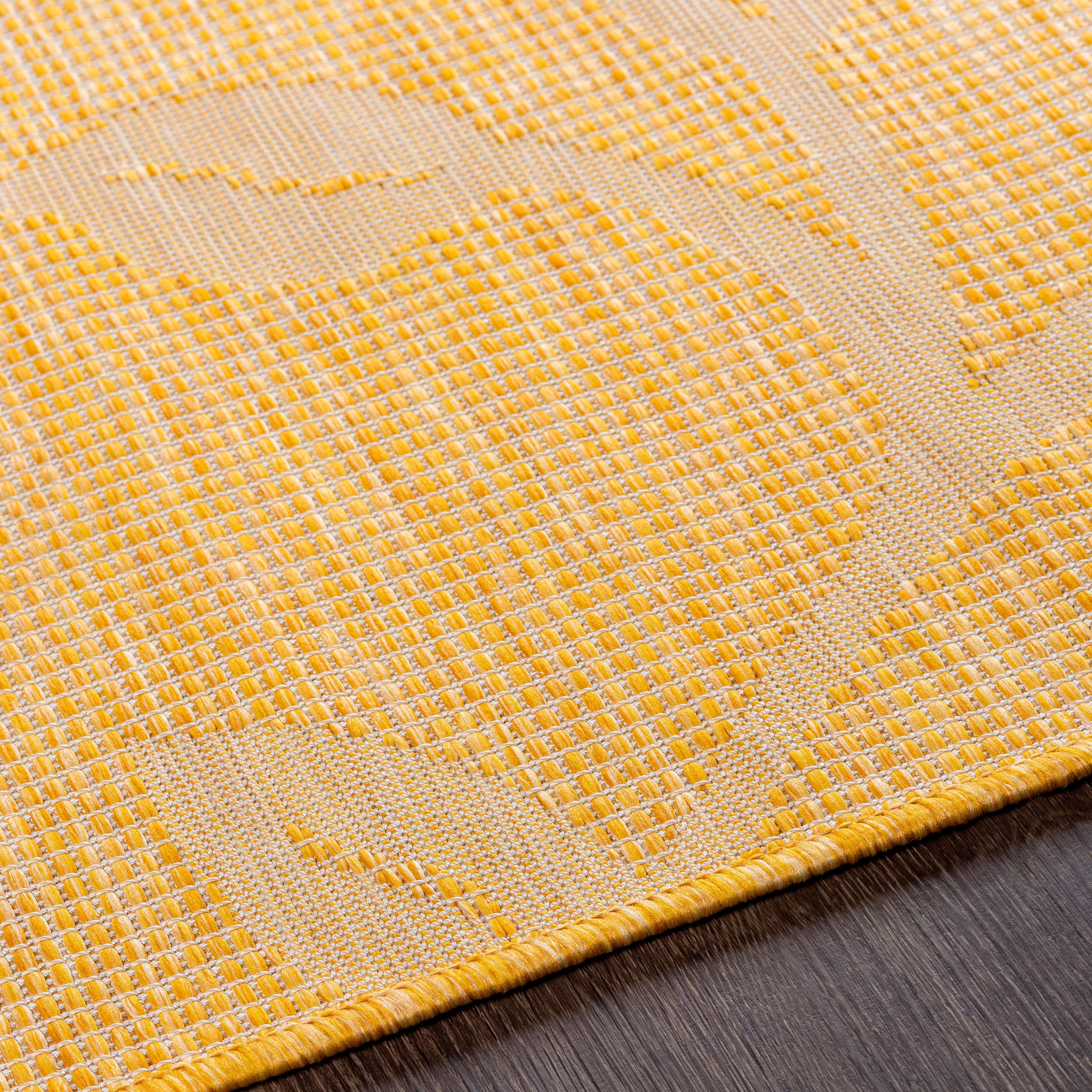 Pasadena Beige Outdoor 2'6" x 4' Machine Woven Rug - Image 3