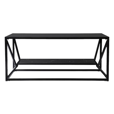 Frame Coffee Table with Storage - Image 0
