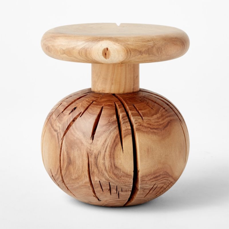 Drakes Bay Solid Acacia Accent Table - Image 6