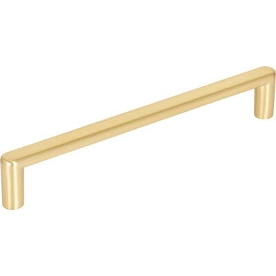 160 Mm Center-To-Center Brushed Gold Gibson Cabinet Pull - Image 0