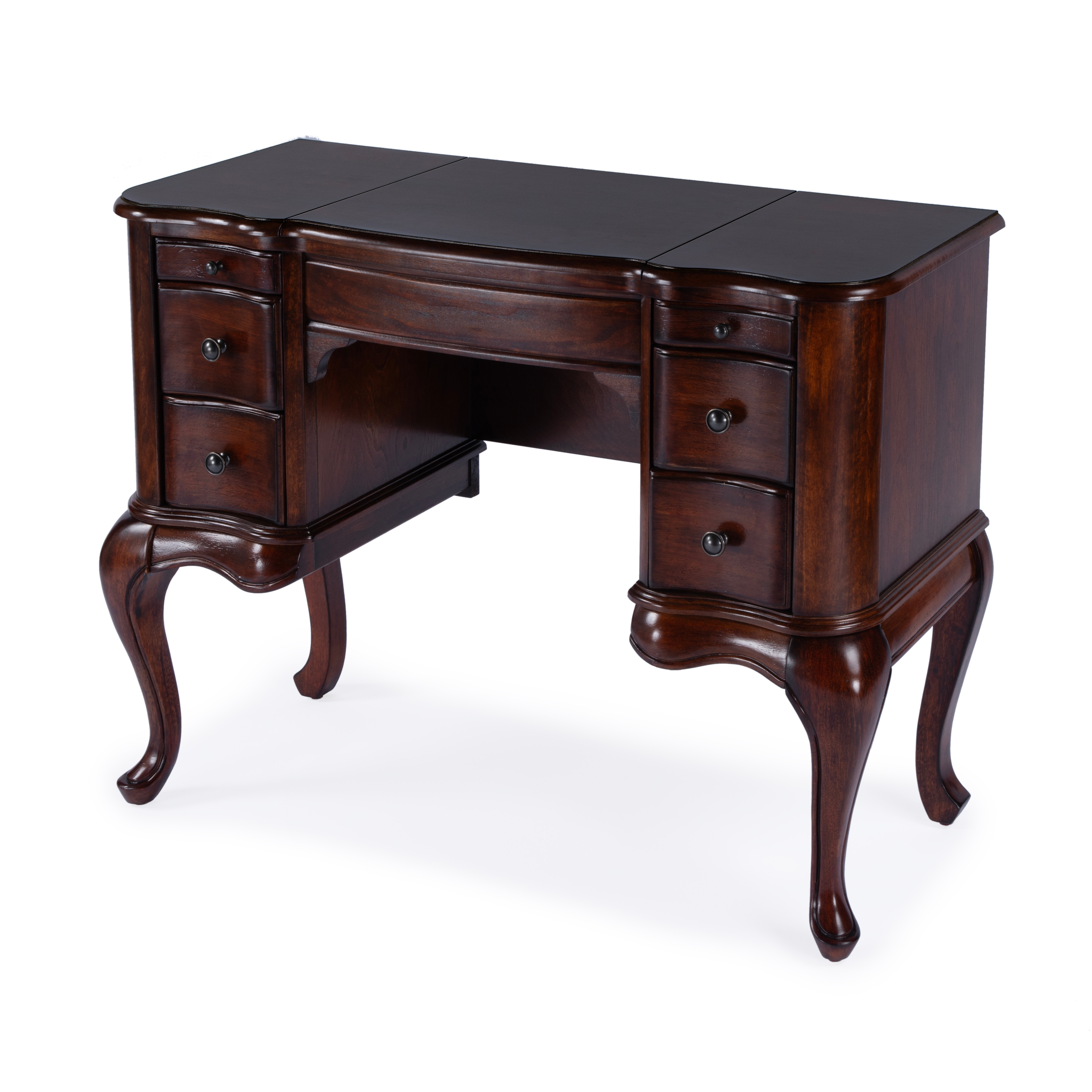 Charlotte Cherry Vanity Desk - Image 0
