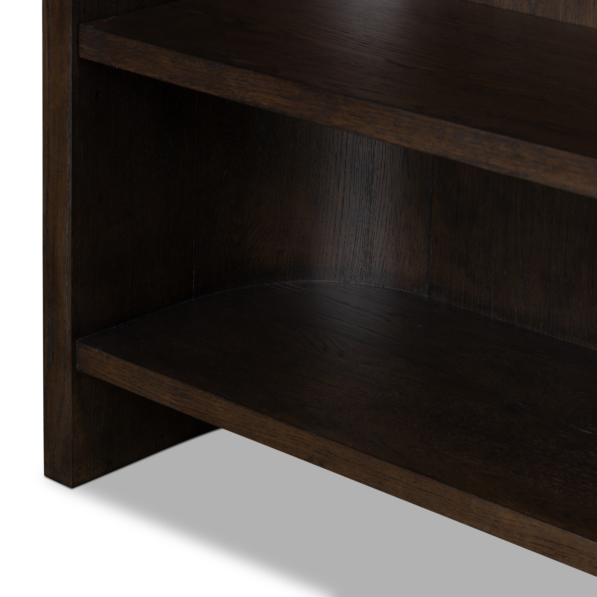Lockhart Bookcase - Rubbed Black Oak Solid - Image 9