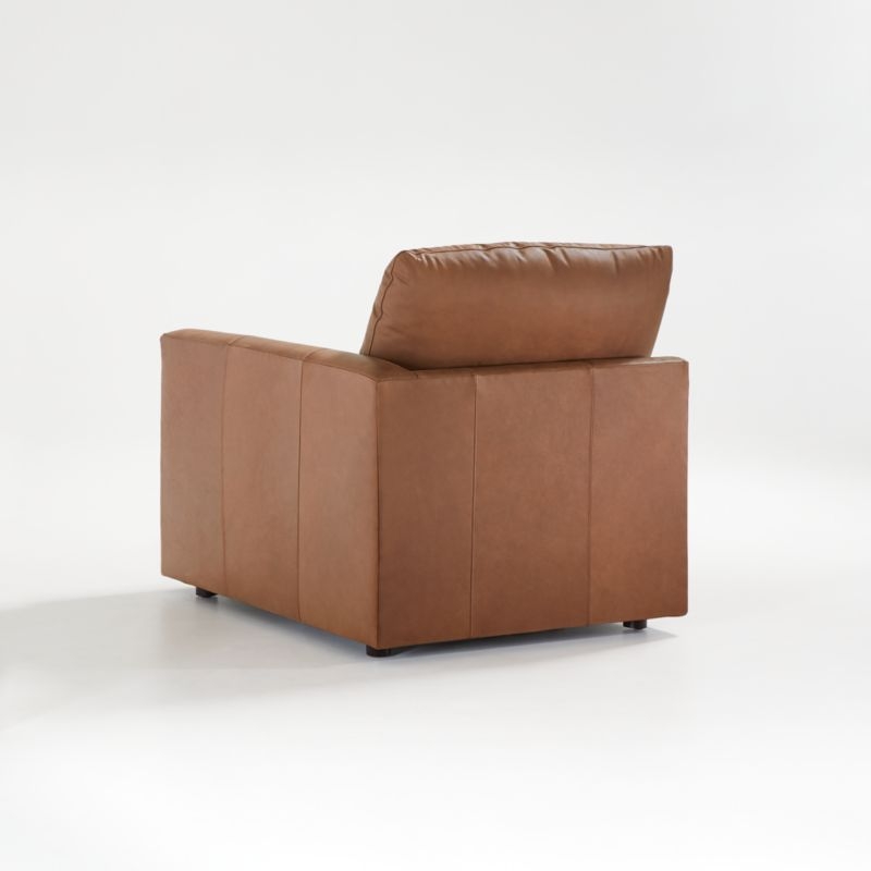Gather Leather Right-Arm Chair - Image 4