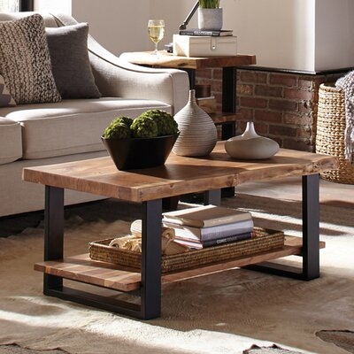 Spurgeon Sled Coffee Table with Storage - Image 0