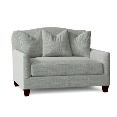 52" W Polyester Blend Down Cushion Chair and a Half - Image 0