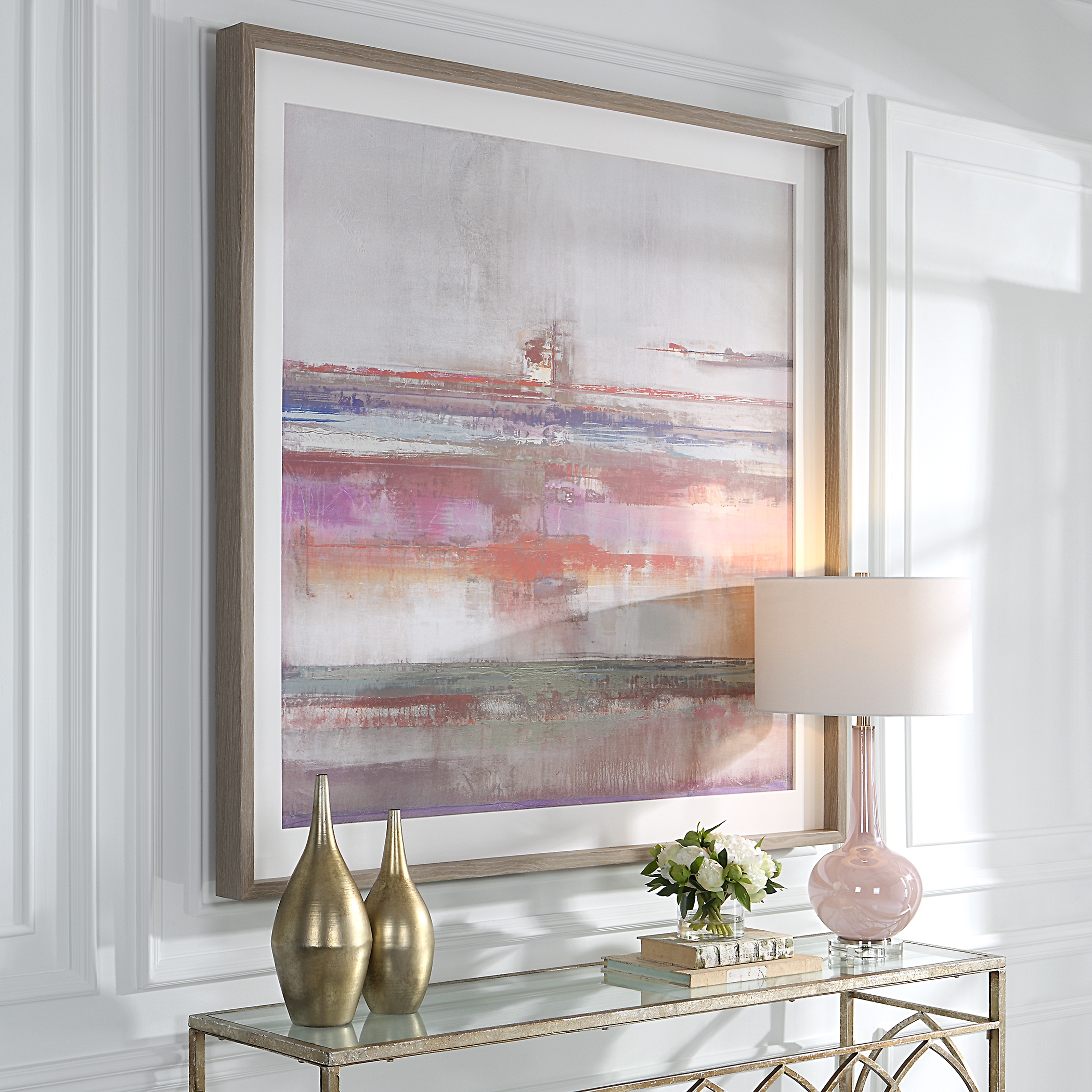 Torrent Abstract Art Framed Print - Image 2